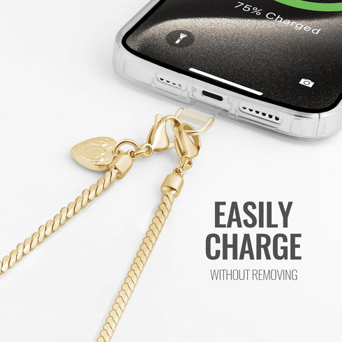 Detachable Wrist Strap Phone Chain for iPhone - Anti-Theft Design