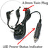 EDO Tech Car Charger Adapter Power Cord & AV Cable for Sylvania Dual Screen Portable DVD Player