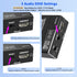 Buerlaseul 4K@60Hz 3.5mm 2.2 5.1 HDMI ARC Audio Extractor, HDMI Audio Extractor Splitter, with Optical SPDIF & Output