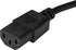 StarTech.com 10ft (3m) Computer Power Cord, Flat NEMA 5-15P to C13, 10A 125V, Black Replacement AC Power Cable - UL