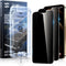 SmartDevil 2PACK for iPhone 12 Pro Max Screen Protector, 9H Top-Shatterproof Anti-Spy Privacy Glass with Auto