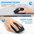 INFINMIND 4-Level Wireless Bluetooth Side Scroll Mouse with Multi-Device, Ergonomic Computer Mice with Smart Flying