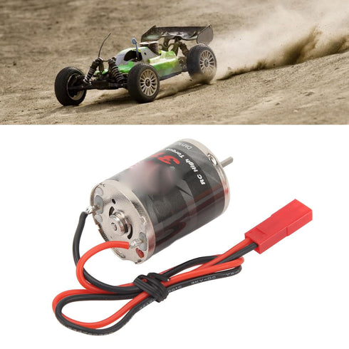 370 31T 30000 RC Electric Motor, High Torque Brushed Motor RPM Non Load Speed RC Electric Motor for RC Boat Airplane