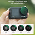 K&F Concept ND Filter Kit for DJI Osmo Action 4 - ND8, ND16, ND32, ND64 - 4 Pack Optical Glass Filters
