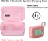 Elonbo Carrying Case for JBL Go 3 / JBL Go 4 Portable Bluetooth Speaker, Waterproof Dustproof Storage Holder