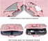 11.6-12.9 Inch Laptop Bag Sleeve for Women, TSA Travel Briefcase with Organizer for Lenovo, Macbook, Pink