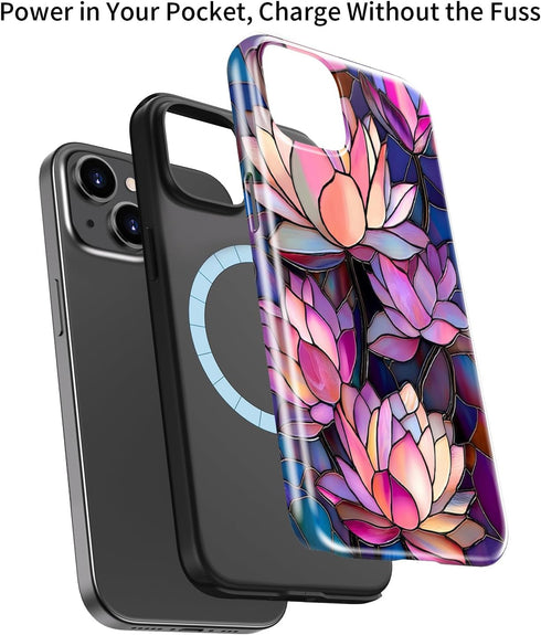 STARVIP 15 for iPhone Case, Wireless Charging Compatible, Dual-Layer Soft Silicone + Hard Shell with Cute Aesthetic