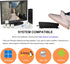 2023 Programmable iKKEGOL Upgraded Digital Optical USB Foot Pedal, USB Single Foot Switch Game Control, One Key