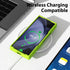 oakxco Liquid Silicone Phone Case for Samsung Galaxy Z Fold 6, Neon Bright Solid Color, Thin Slim Soft Rubber Gel