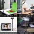 JEBUTU 1/4" Camera Desk Mount Table Stand with Ball Head, Adjustable Light Stand with Screw & C Clamp for DSLR Camera