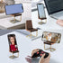 Generic Wooden Phone Stand Small Chair Desk Holder, Compact Mobile Support Mount, Cute Tabletop Decoration, Portable