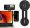Dual Screen Magnetic Phone Holder for Laptop - Adjustable Slim Mount for Monitor's Top and Side
