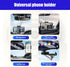 Car Rearview Mirror Mobile Phone Holder Pack-1, 360 Degrees Rotation, Retractable Bracket, for Most Car Models (Black)