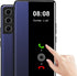 Flip Leather Cover Case for Samsung Galaxy S21 with Clear S-View, Touchable View, Smart Window PC Slim Shockproof