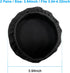 Headphone Ear Pads Covers, PChero 2 Pairs Washable Strechable Headset Earpad Cloth Cover for Gym, Training, Aviation, Racing, Gaming Over The Ear Headphones, Fit 3.5" - 4.3" Ear Pads