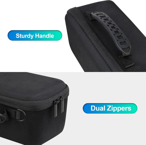 BOVKE Carrying Case for Blue Tees Golf Player+ GPS Speaker with Touch Screen Display, Portable Holder, Extra Space for