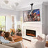 PERLESMITH Ceiling TV Mount for 26-65 inch Flat Screen Displays, Adjustable Ceiling Bracket Holds up to 110lbs