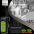 Retevis AI Active Noise Reduction Walkie Talkie Earpiece with Mic, Rechargeable C-Type, 2 PTT, Compatible with BAOFENG,