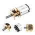 12V 140RPM 25 10mm DMiotech Rated Torque Output Shaft Length Micro DC Speed Reduction Motor Mini Metal Gearbox Motor