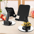 Rotatable Cell Phone Stand for Desk, Height Angle Adjustable Holder Compatible with Most Smartphones, iPhone 14