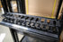 Raising Electronics 1U Horizontal Rack Mount Cable Management Unit with Panel, Plastic 19" Rack Mount