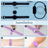 Waterproof Airtag Bracelet for Kids, Silicone Wristband Compatible with Apple Air Tag Hidden Holder Case, GPS Tracker Anti-Lost Adjustable Airtag Strap for Toddler Child (Black)