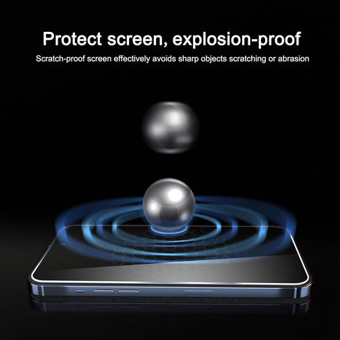 Ailun Glass Screen Protector for iPhone 15 / 15 Pro, 3 Pack, 9H Tempered Glass, Case Friendly
