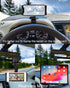 Dashboard Clip Car Phone Mount, woleyi Sun Visor & Rearview Mirror Clamp Holder for iPhone 14 Pro Max and More