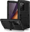 Aluminum Metal Waterproof Case for Samsung Galaxy Note 20 Ultra, Shockproof Military Heavy Duty Sturdy Protector, Black
