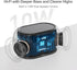 0-100% Dimmer,7 8 Sounds,16-Level ANJANK Alarm Clock FM Radio with Bluetooth Speaker, Hi-Fi Stereo Sound, Clolors Night