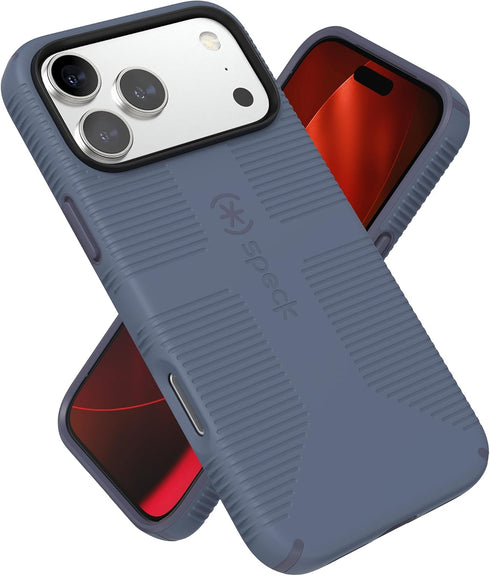 Speck CANDYSHELL Grip +MS Case for iPhone 17 Pro Max - Mystery Blue/Faded