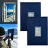 Generic 2pcs Creatives Window Photograph Props - Portable Creatives Window Frame Photography Props,
