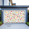 GNAKT AREWG Garage Door Banner Cover 13x6ft Summer Ice-Cream Cherry Starfish Garage Door Decoratons