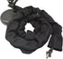 EIFHYT 2 Pack 6Feet Fabric Cord Cover & Chandelier Chain Cover Length for Chandelier Lighting Wires Natural Burlap Easy