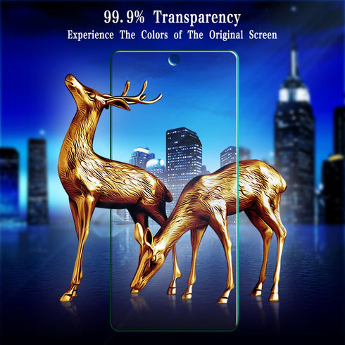 MAYtobe Tempered Glass Screen Protector for Samsung Galaxy S20 FE 5G, Anti Scratch, Bubble Free, Case Friendly,