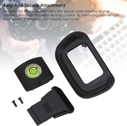 Set R10 3 1 Yunseity Camera Eyecup Level and Hot Shoe Cover Fit for in Camera Viewfinder Eyecup Bubble Level Hot Shoe