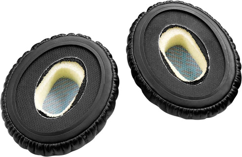 Replacement Earpads for Bose OE2, OE2i, Sound Link On-Ear Headphones, AURTEC Cushion Ear Pads, Black