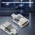 Shinycome 8K Portable HDTV Adapter Shock Resistance Travel Use Entertainment Compactly HDTV Video Converter