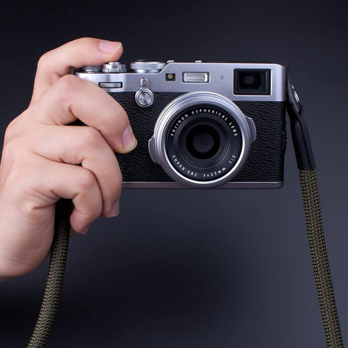 VKO Climbing Rope Camera Strap, 100cm Green Neck Shoulder Strap for DSLR SLR Mirrorless Cameras
