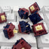 Gateron Quinn Keyboard Switches, 5-Pin Tactile, Factory Pre-lubed, 59gf Compatible with RGB LED for MX Mechanical