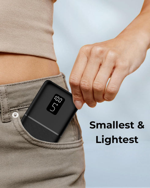 Vida IT 2-Pack Small Power Bank, 5000mAh USB Battery Pack for Heated Clothing Vest Jacket, Portable Phone Charger for