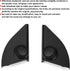 Qiilu Front Door Pillar Tweeter Cover, 2pcs Car Tweeter Speaker Cover Trim for RAV4 2014-2019