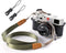 Camera Neck Strap with Quick-release Buckles for Mirrorless Camera (Army Green)