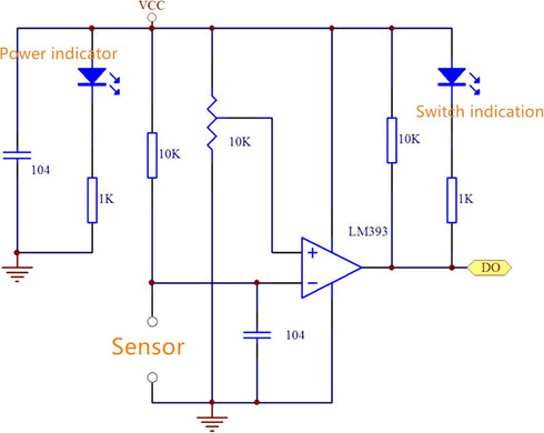 Oiyagai 5pcs IR Flame Sensor Module Detector - Smartsense for Temperature Detecting Compatible with Arduino