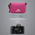 MegaGear "Ultra Light" Camera Case for Canon PowerShot G5 X G5X Digital Camera (HotPink, Neoprene)