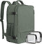 Sinaliy Large Expandable Travel Backpack for Men and Women, 17 Inch Laptop,