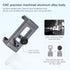 FANAUE Aluminum Phone Holder - 17mm Ball Head Compatible with Garmin Mounts for 6-8.5" Smartphones