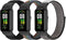 YCHDDER Solo Loop Nylon Bands for Amazfit Band 7, Soft Comfortable Adjustable Colorful Sports Replacement Wristband