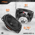 PRV AUDIO 4" Full-Range Neodymium Speaker, 4MR60-NDY-4 PRO Audio Midrange, 60 Watts, 4 Ohm, Compact Driver
