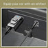 4-in-1 USB BT 5.0 Adapter Wireless Stereo Audio Transmitter Receiver with 3.5mm AUX for Car PC TV Speaker Home Audio